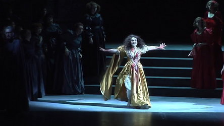 Ирина Костина (Лючия), сцена сумасшествия