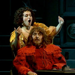 Ирина Костина (Лючия) и Борис Стаценко (Энрико)